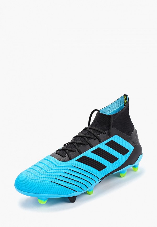 

Бутсы adidas, PREDATOR 19.1 FG, Голубой