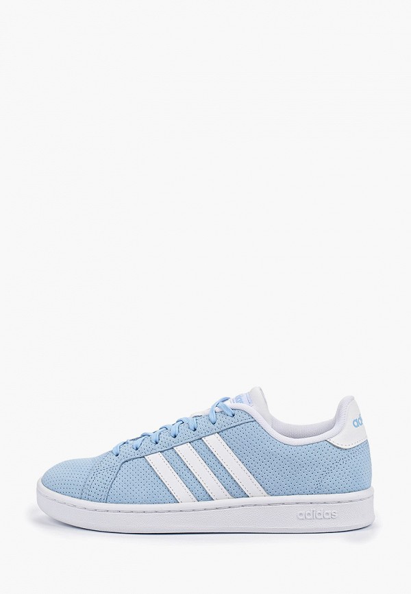 

Кеды adidas, Голубой, adidas AD002AWGBIB3