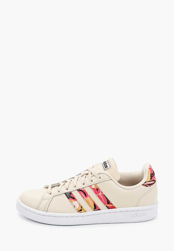 

Кеды adidas, Бежевый, GRAND COURT
