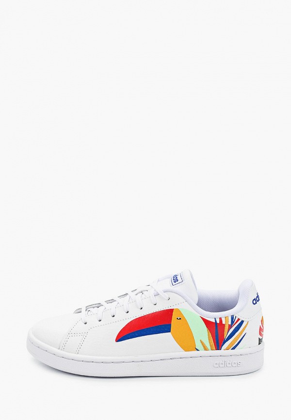 

Кеды adidas, Белый, adidas AD002AWJMKN3