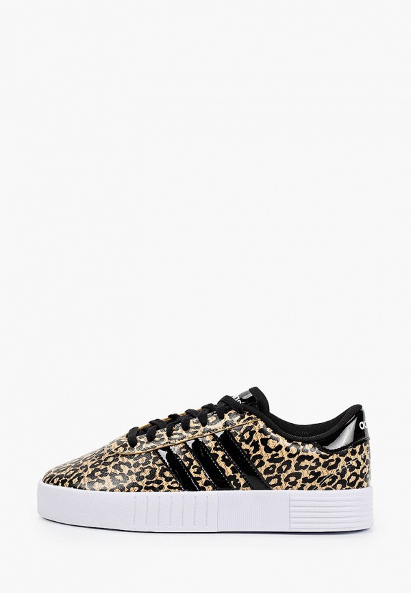 

Кеды adidas, Коричневый, COURT BOLD