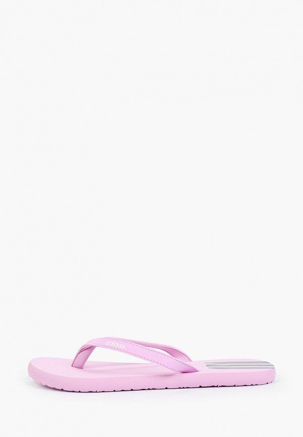 Сланцы adidas фиолетового цвета