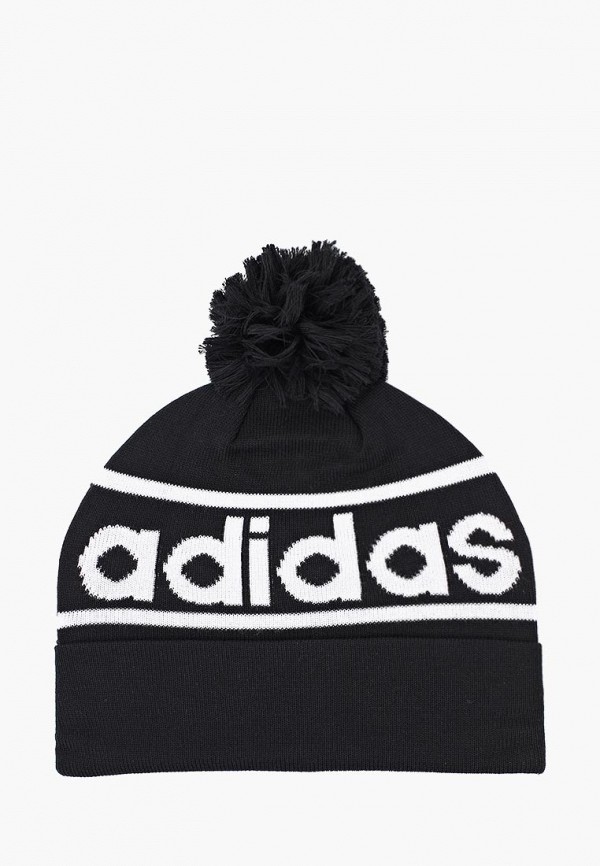 

Шапка adidas, Черный, Logo Pom Woolie