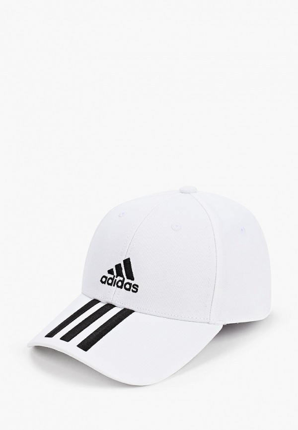 

Бейсболка adidas, Белый, BBALL 3S CAP CT
