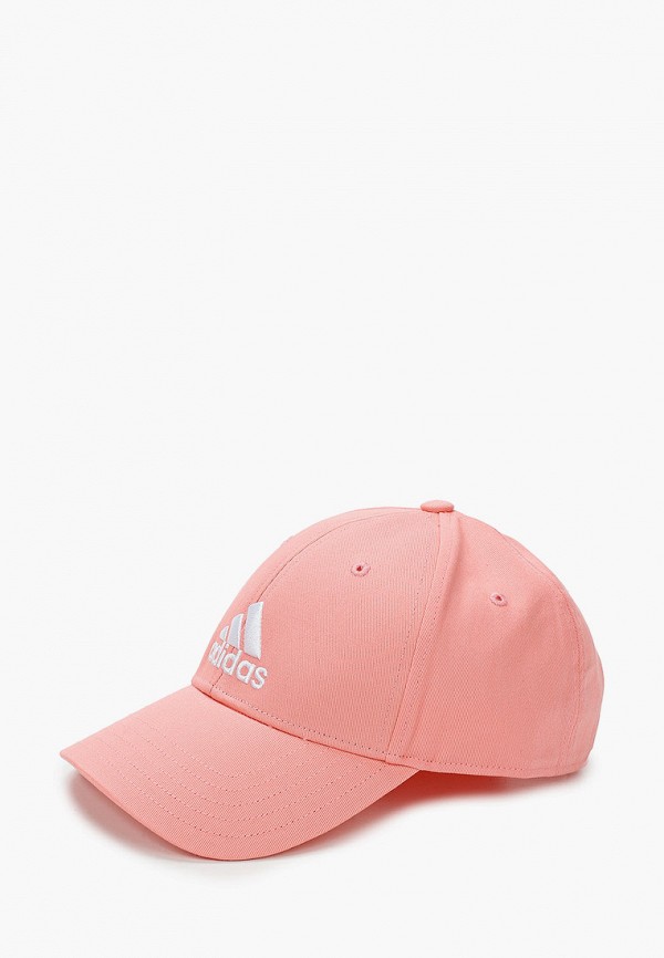 

Бейсболка adidas, Розовый, BBALL CAP COT
