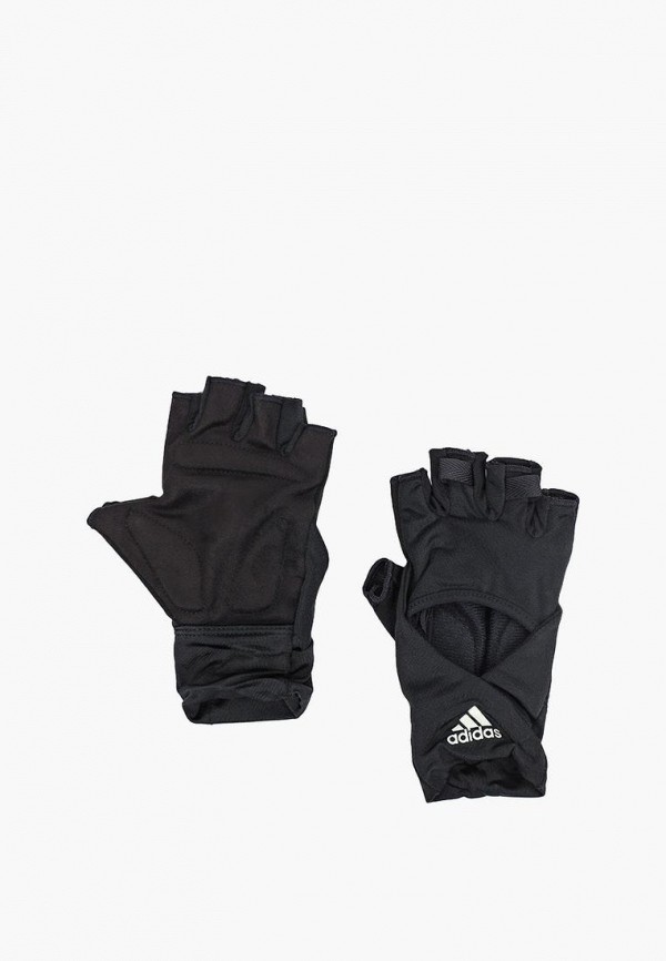 Перчатки для фитнеса adidas черный, размер 18, фото 1