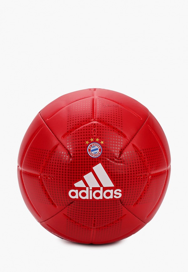

Мяч футбольный adidas, Красный, FCB CLB