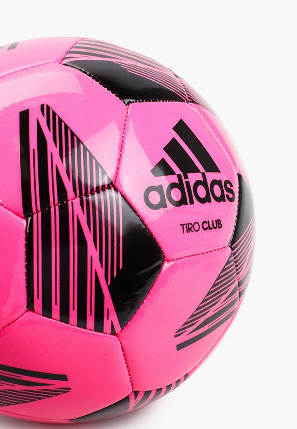 

Мяч футбольный adidas, Розовый, TIRO CLB
