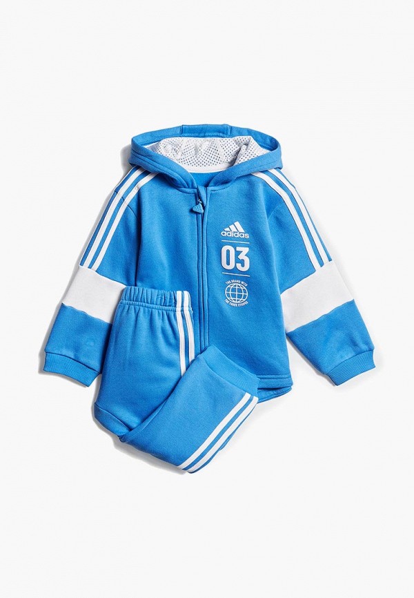 

Костюм спортивный adidas, I LOGO FZHD FL, Синий