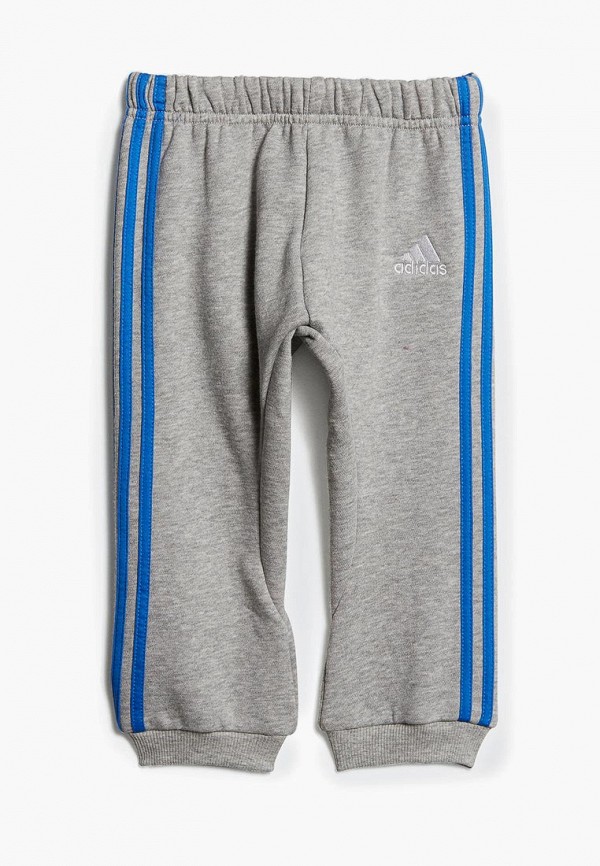 Костюм adidas three Stripes серый