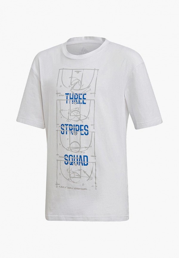 

Футболка adidas, Белый, YB ID STA TEE