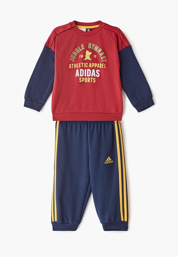 Спортивный костюм adidas бордовый