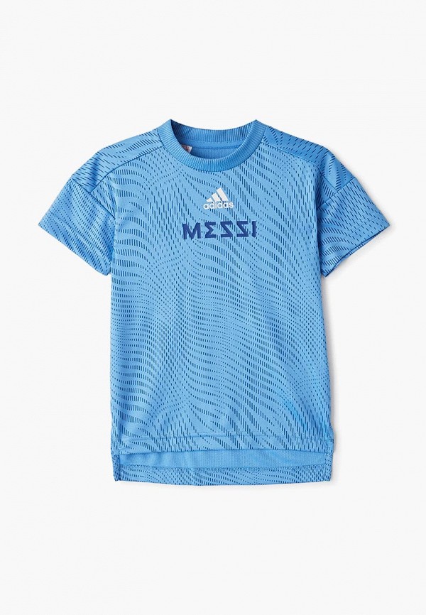 

Футболка спортивная adidas, Синий, YB M TEE