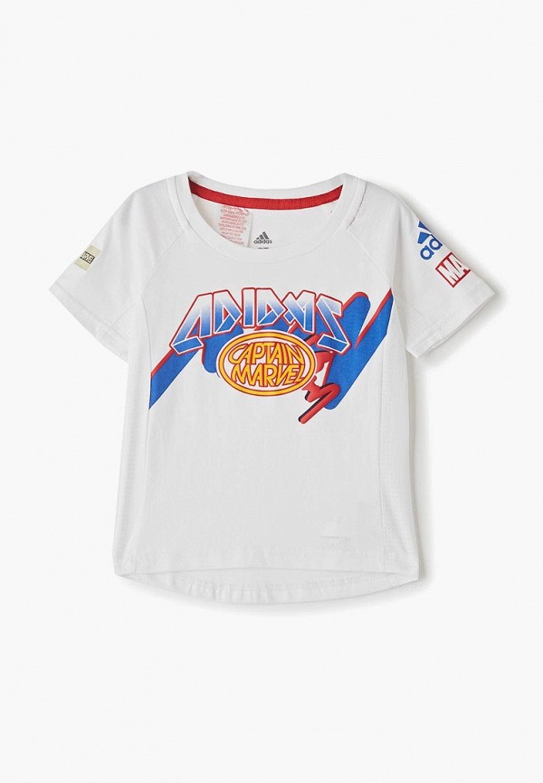 

Футболка adidas, Белый, LG DY CM TEE