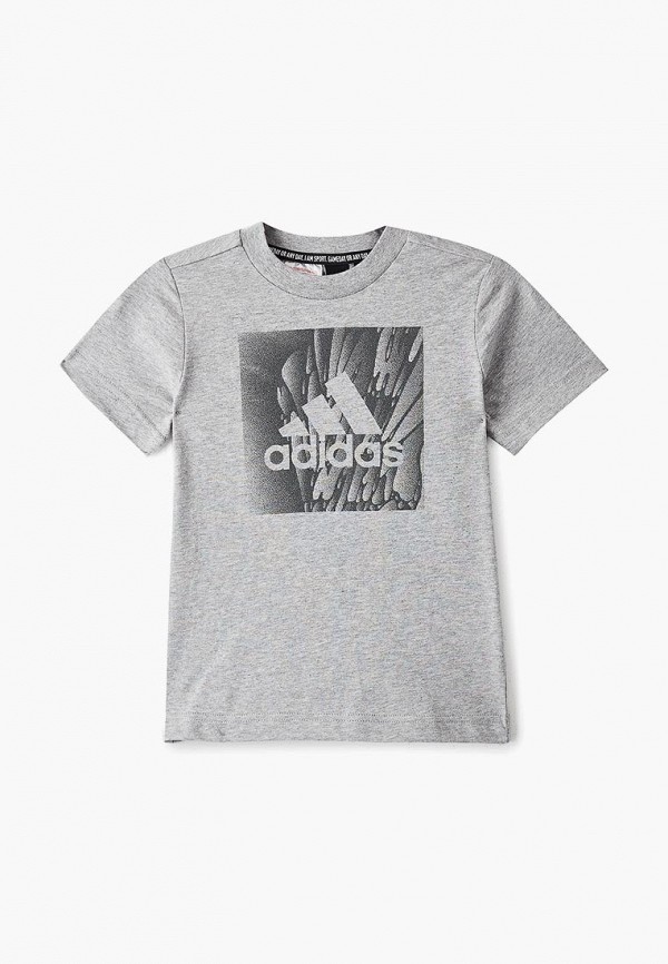 

Футболка adidas, Серый, YB MH BOX TEE