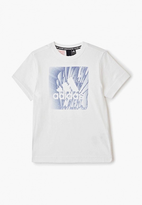 

Футболка adidas, Белый, YB MH BOX TEE