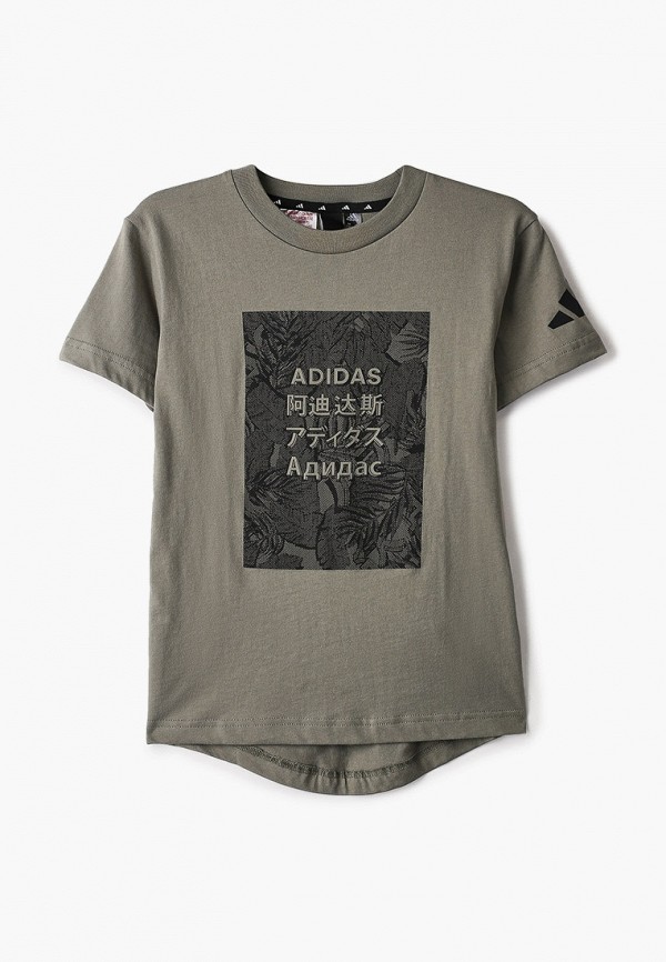 

Футболка adidas, Хаки