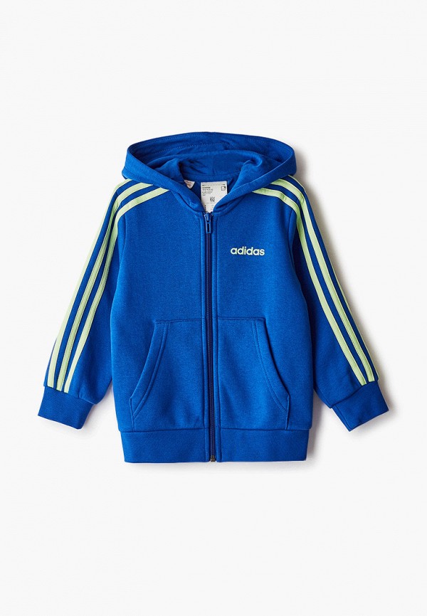 

Толстовка adidas, Синий, YB E 3S FZ HD
