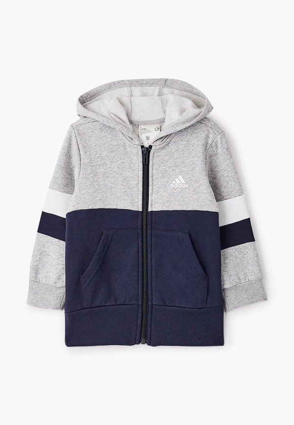 

Толстовка adidas, Разноцветный, YB LIN CB FZ FL