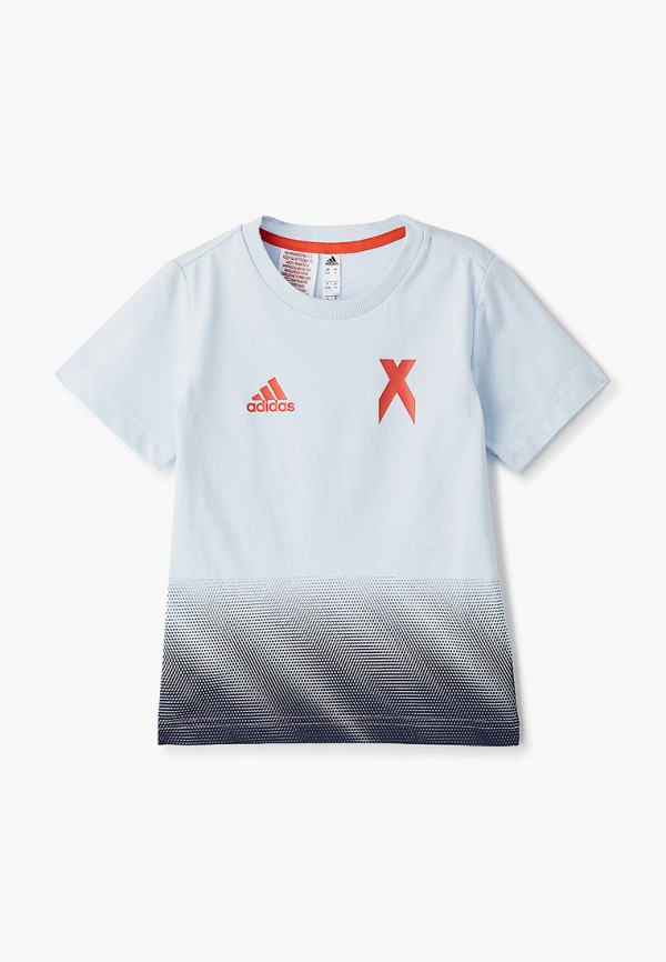 

Футболка adidas, Голубой, B A.R. X TEE