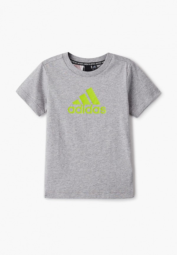 

Футболка adidas, Серый, YB MH BOS T
