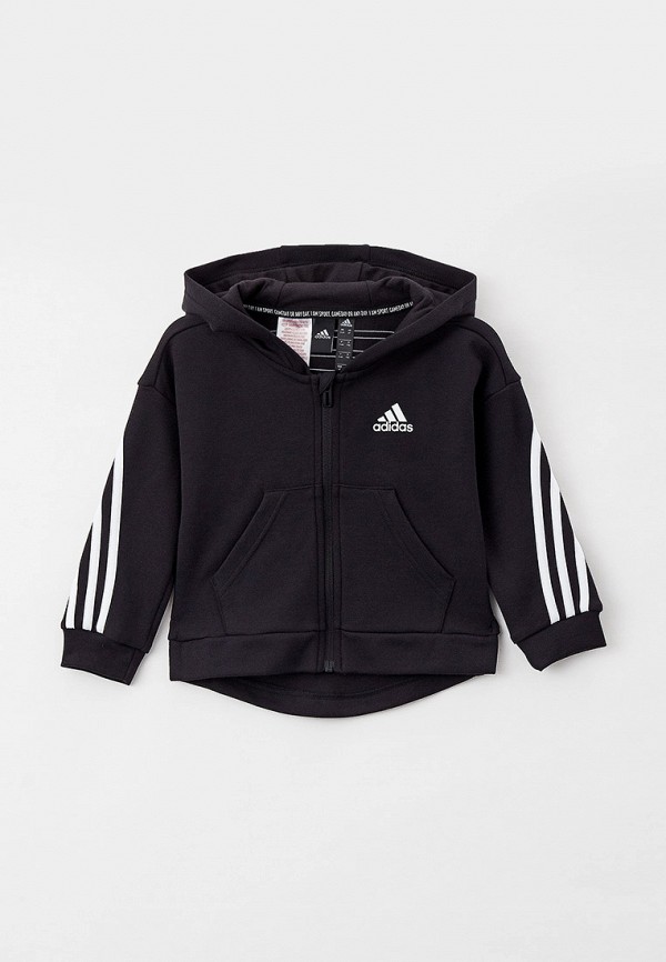 Толстовка adidas черный GE0950 AD002EBLWGZ6