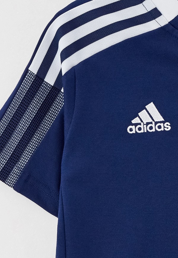 

Поло adidas, Синий