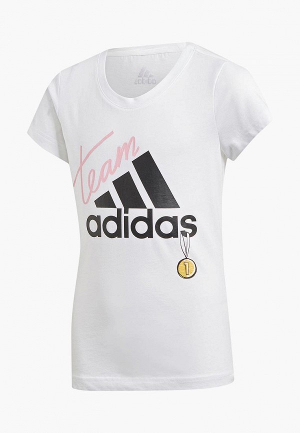

Футболка adidas, YG ID GRAPHIC T, Белый