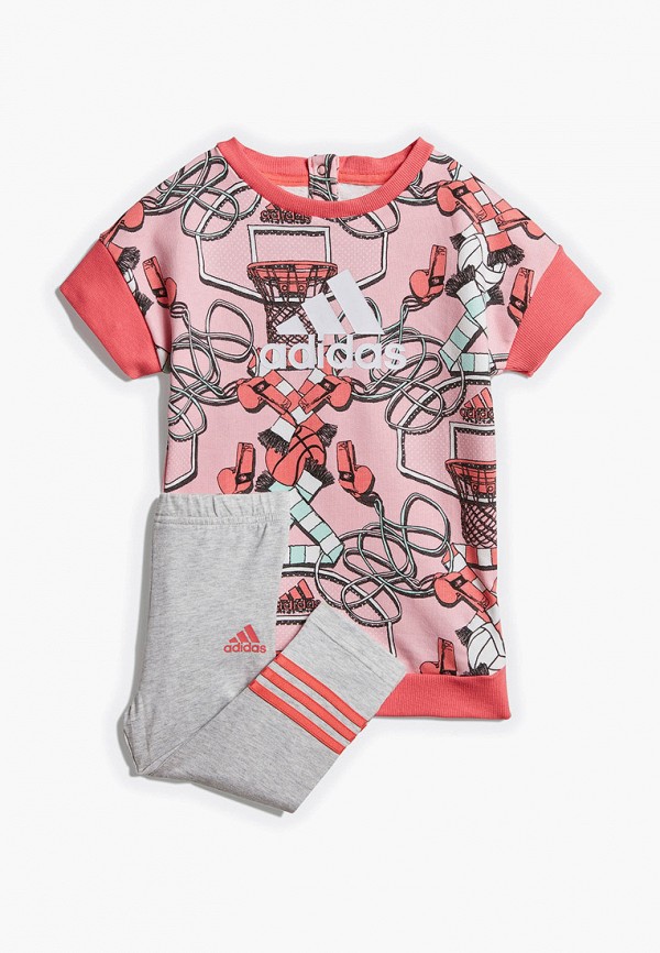 

Костюм спортивный adidas, I DRESS SET GRL, Разноцветный