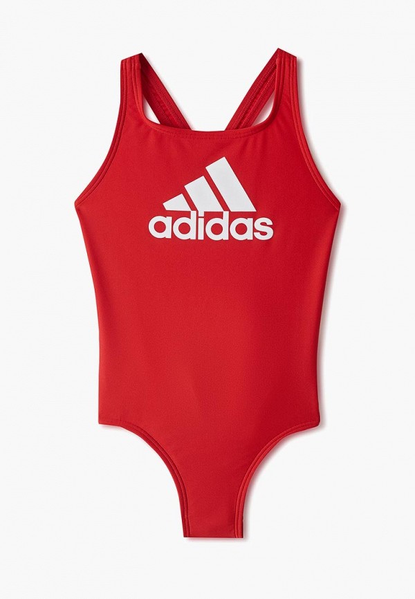 

Купальник adidas, YA BOS SUIT, Красный