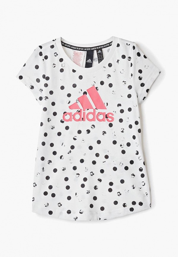 

Футболка adidas, Белый, YG MH GRA TEE