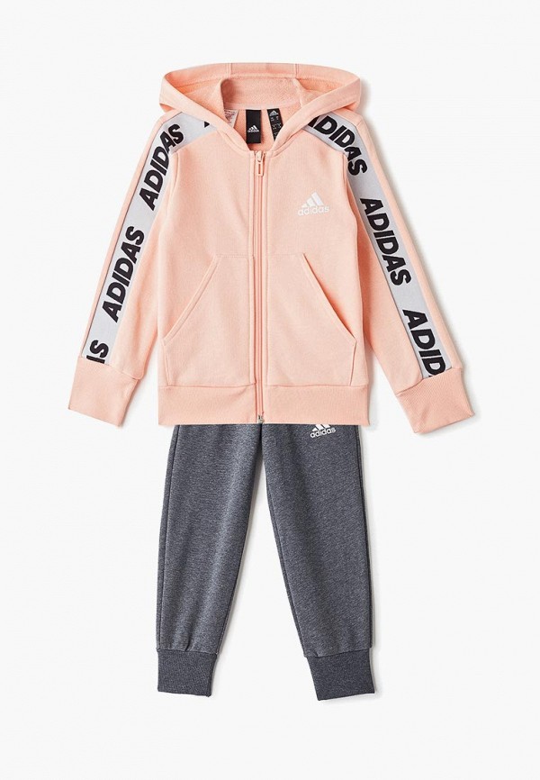 

Костюм спортивный adidas, YG HOOD COT TS, Разноцветный