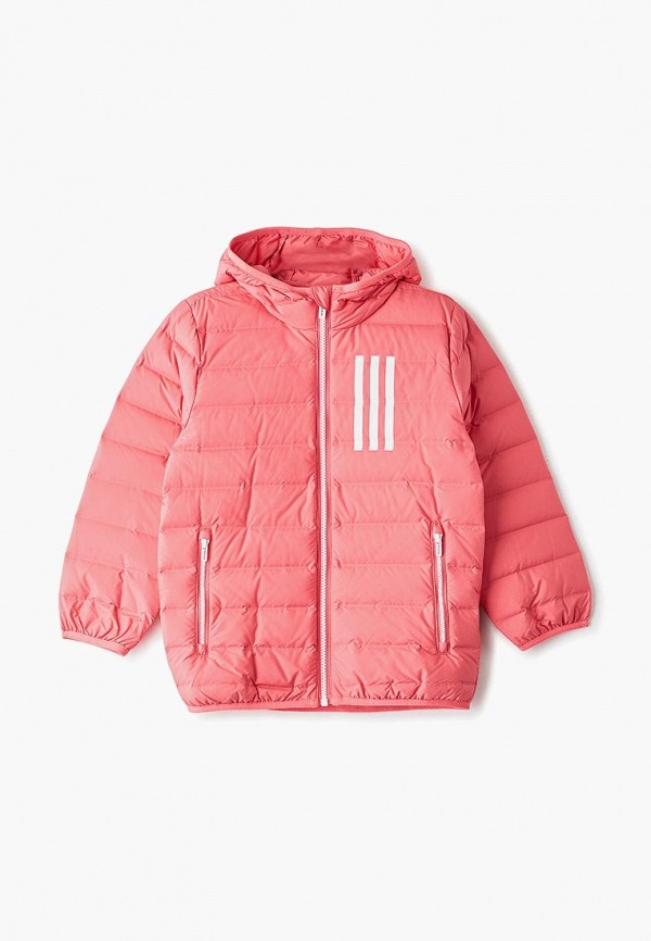 

Пуховик adidas, Розовый, LK J LT DOWN JK