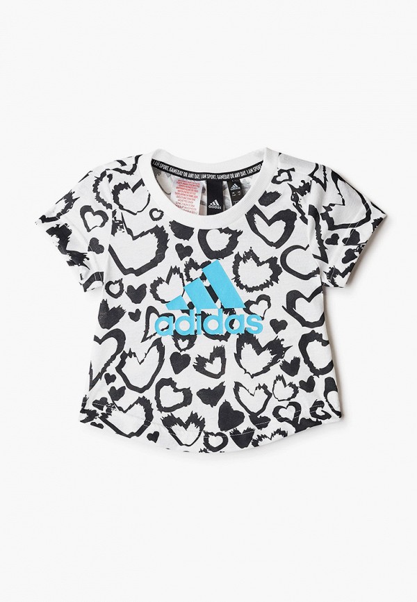

Футболка adidas, Белый, G MH GRA TEE