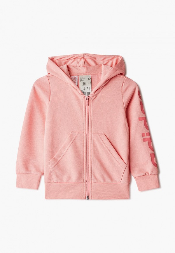 

Толстовка adidas, Розовый, YG E LIN FZ HD