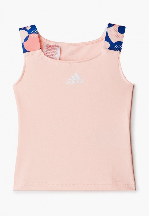 

Майка спортивная adidas, Розовый, G KEYHOLE TANK