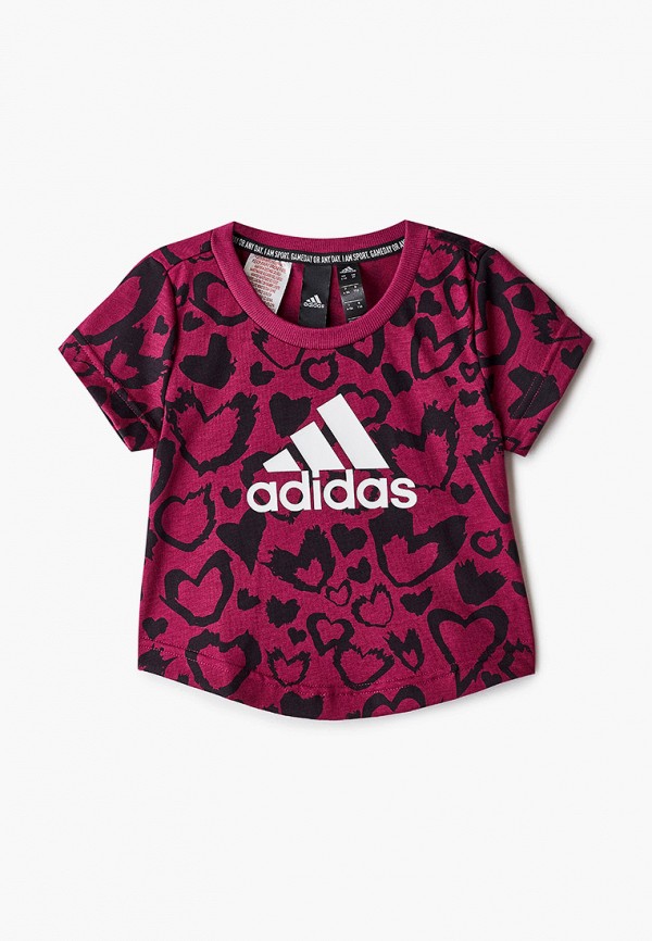 

Футболка adidas, Фиолетовый, G MH GRA TEE