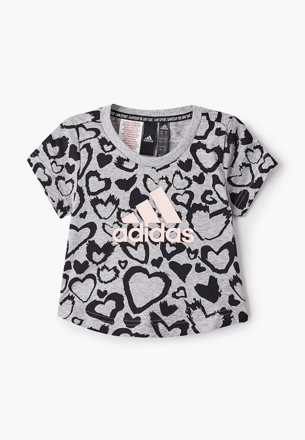 

Футболка adidas, Серый, G MH GRA TEE