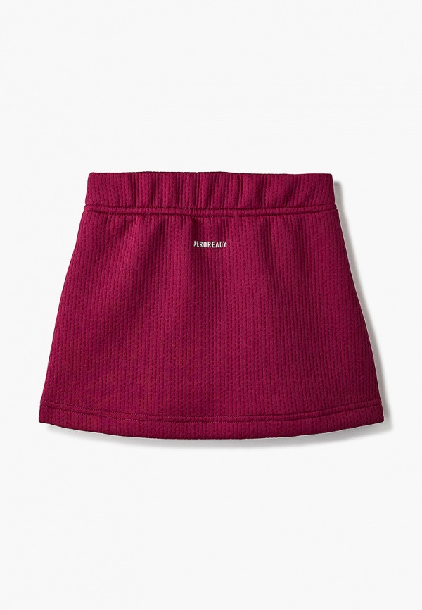 Юбка adidas бордовый, размер 140, фото 2