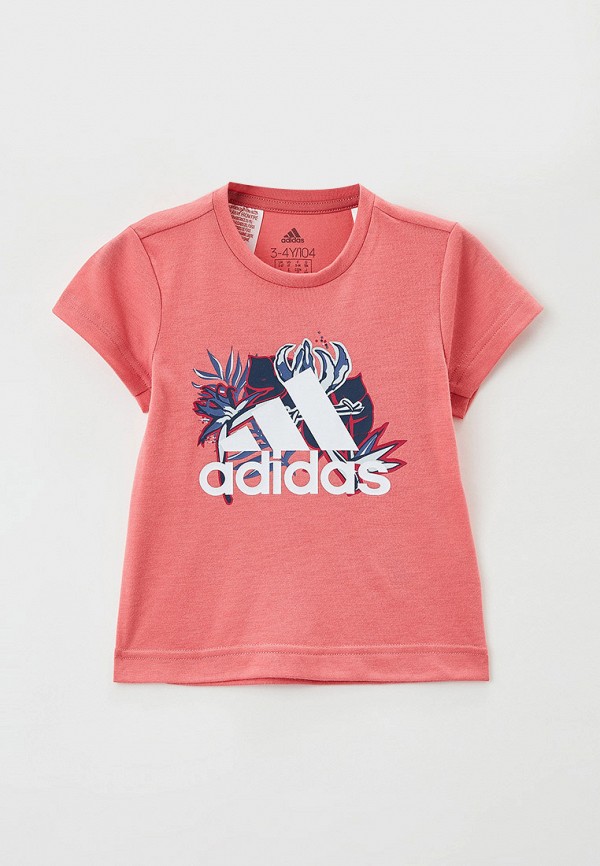 

Футболка adidas, Розовый