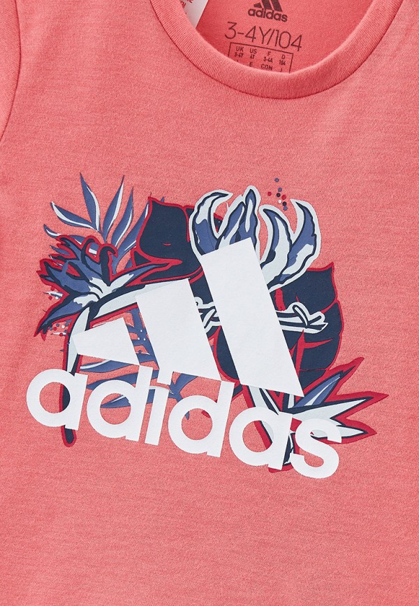 

Футболка adidas, Розовый