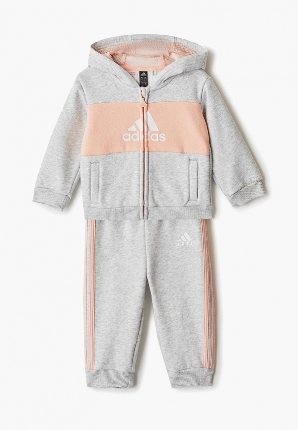 

Костюм спортивный adidas, I LOG FZHD J FL, Серый