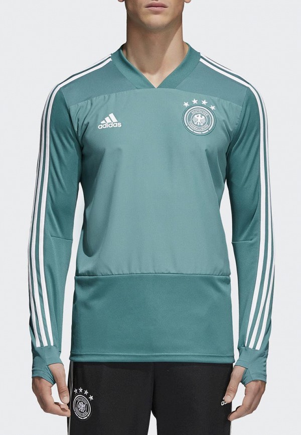 

Лонгслив спортивный adidas, Зеленый