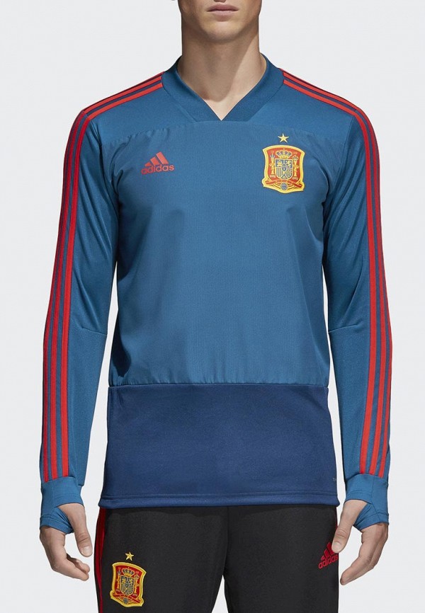 

Лонгслив спортивный adidas, Синий