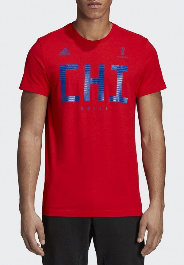 

Футболка adidas, CHILE MNS, Красный