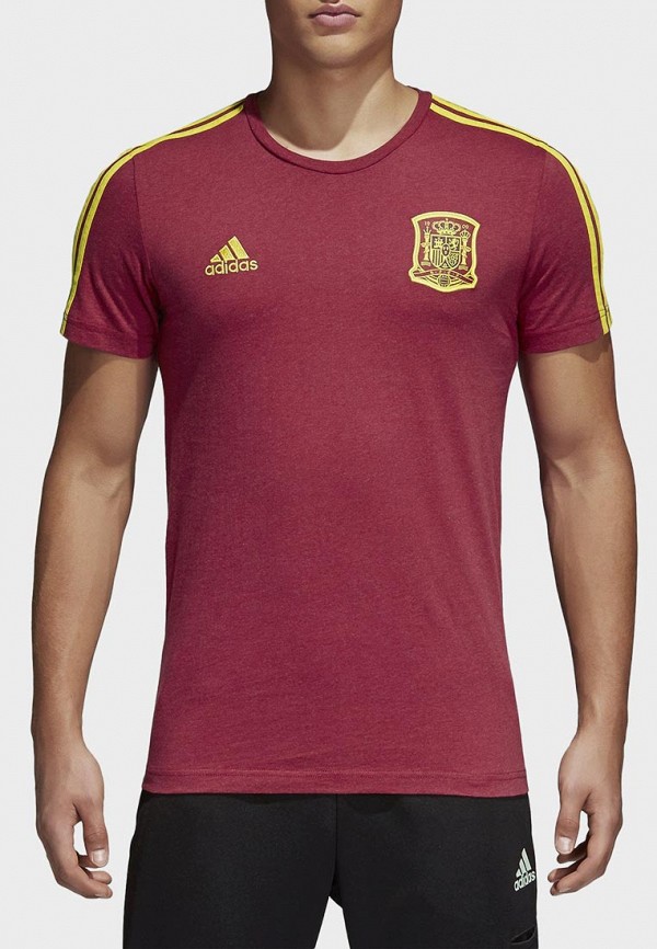 

Футболка adidas, Бордовый