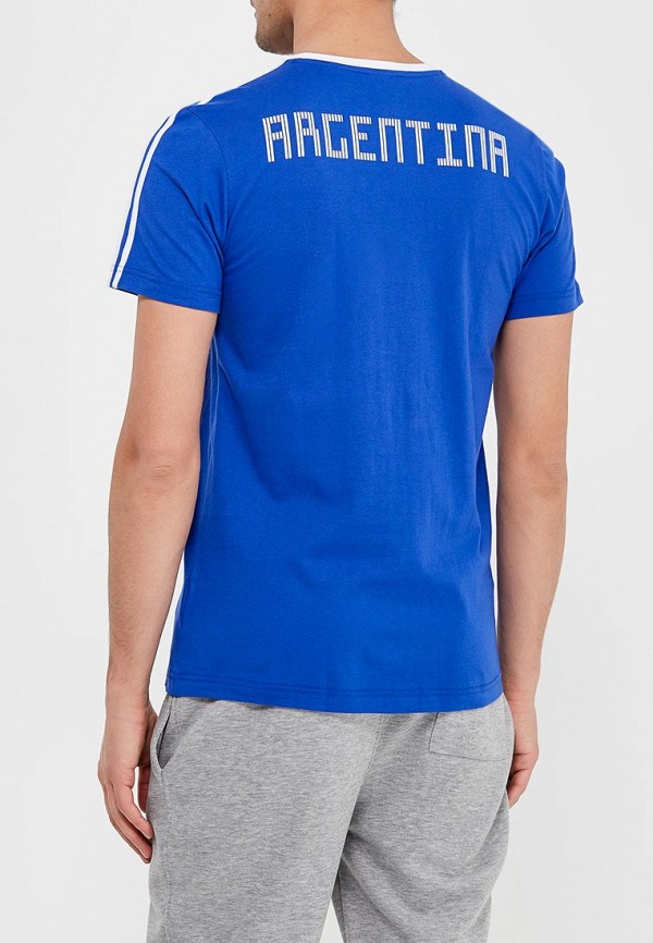 

Футболка adidas; adidas AD002EMALUP0, Синий