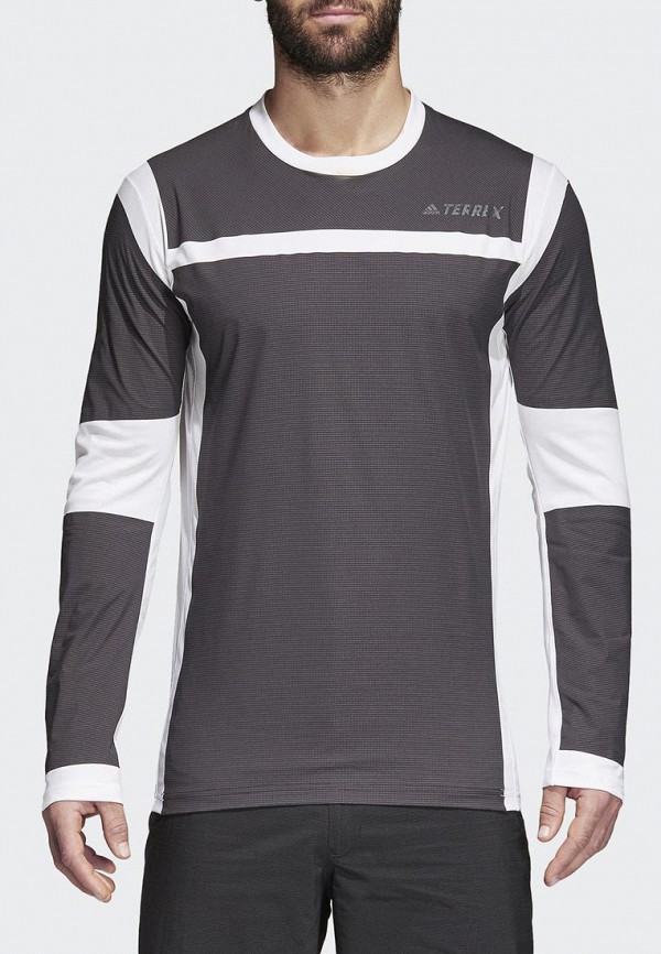 

Лонгслив спортивный adidas, Серый, Agravic Hyb LS