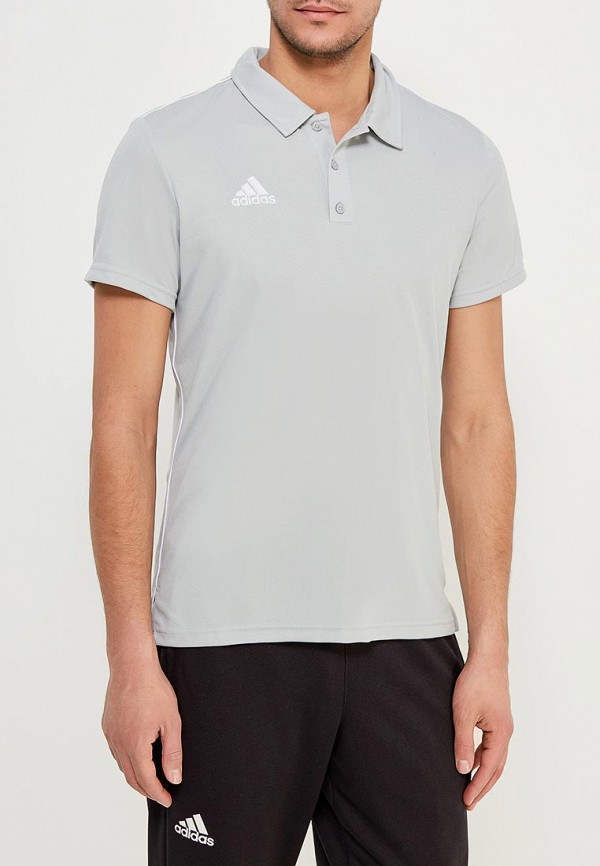 

Поло adidas, Серый, CORE18 POLO