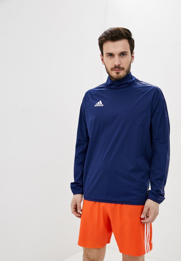 

Лонгслив спортивный adidas, Синий, adidas AD002EMCDFV6